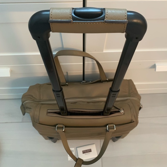 Henri Bendel Carry-on Wheelie Suitcase - Picture 3 of 9